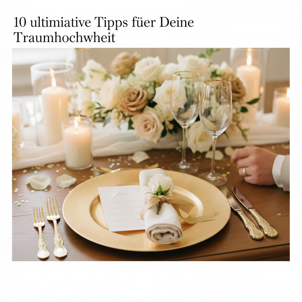 10 ultimative Tipps fuer Deine Traumhochzeit