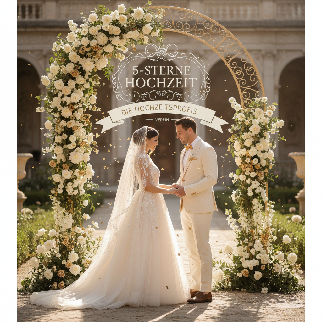 5-Sterne Hochzeit – Die Hochzeitsprofis wagt den Schritt zum Verein
