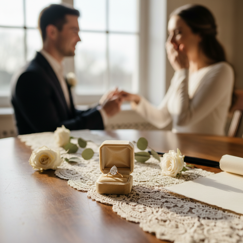 Den perfekten Heiratsantrag machen
