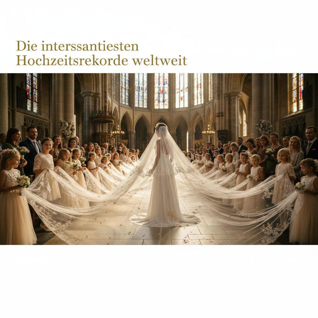 Die interessantesten Hochzeitsrekorde weltweit
