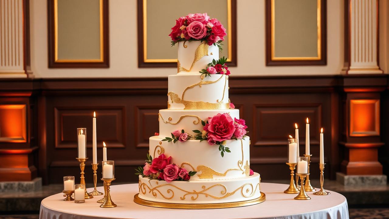 Ein Statement Cake für deine Hochzeit
