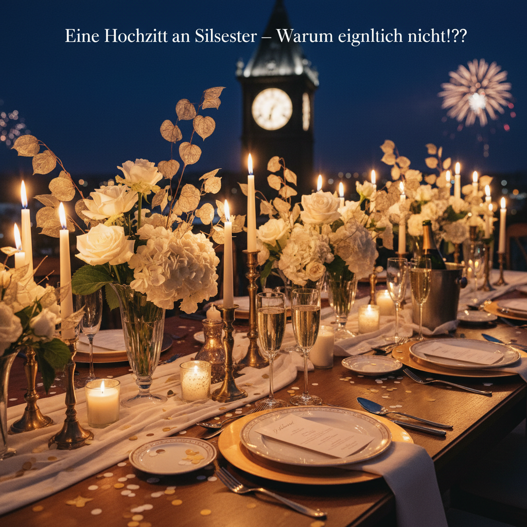Eine Hochzeit an Silvester – Warum eigentlich nicht!?!