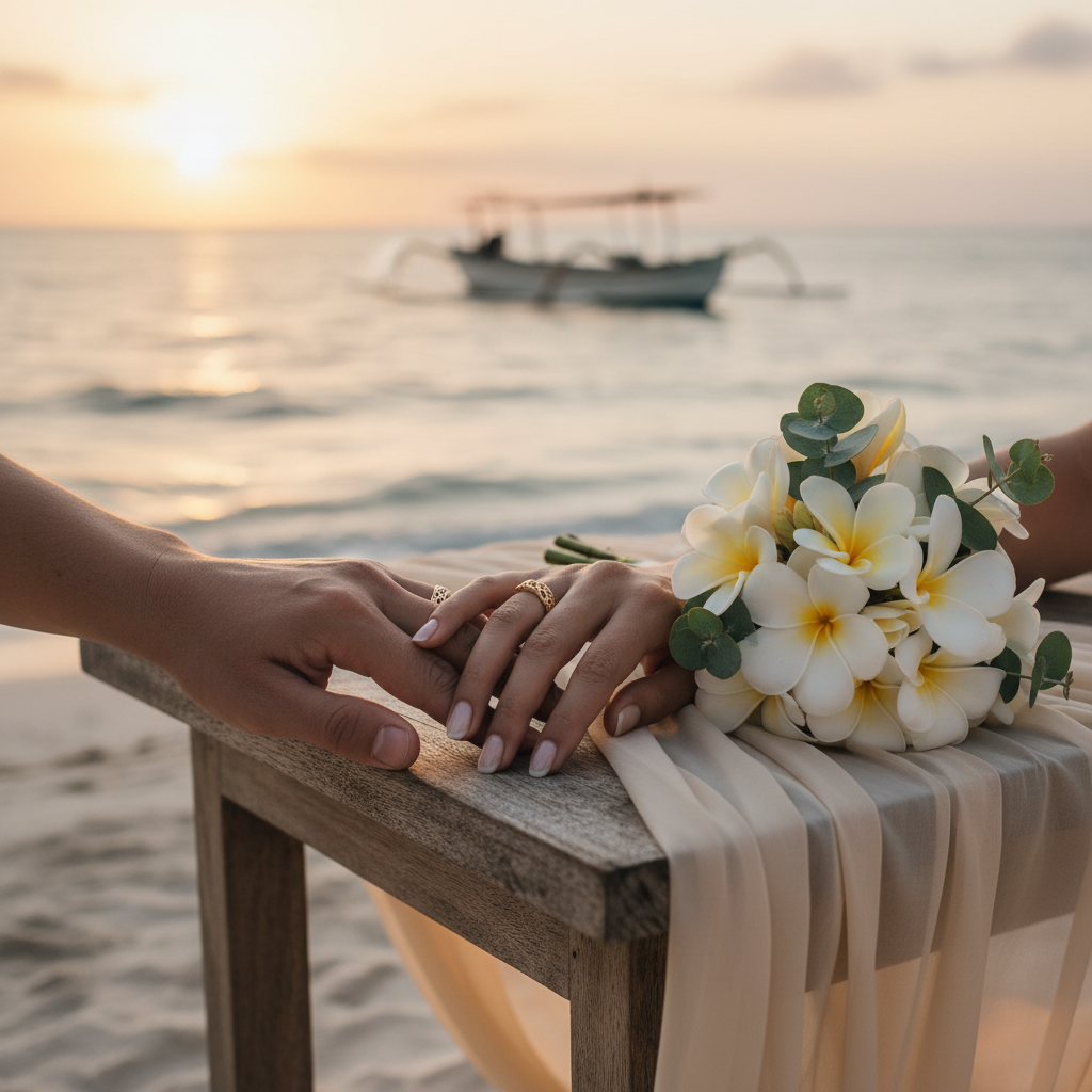 Flitterwochen auf Bali