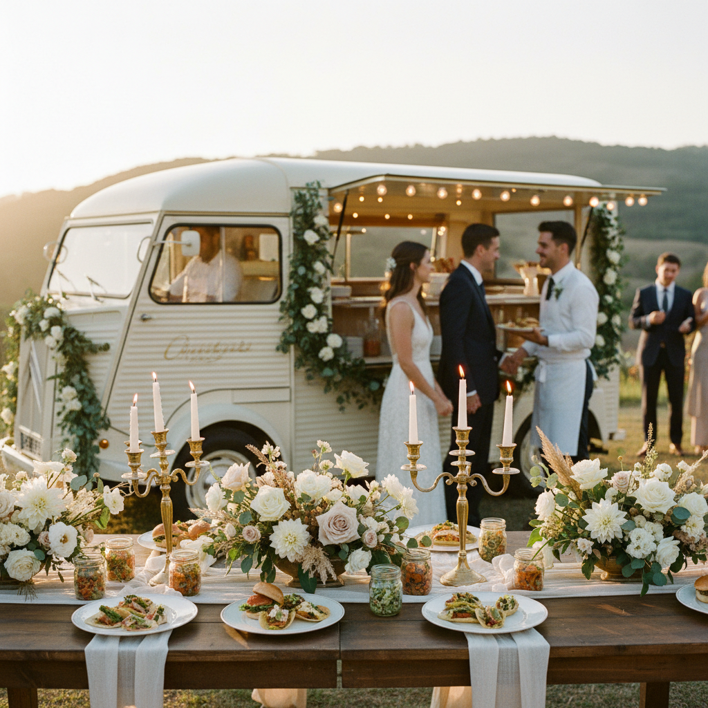 Food Trucks auf eurer Hochzeit: Kulinarik mal anders!