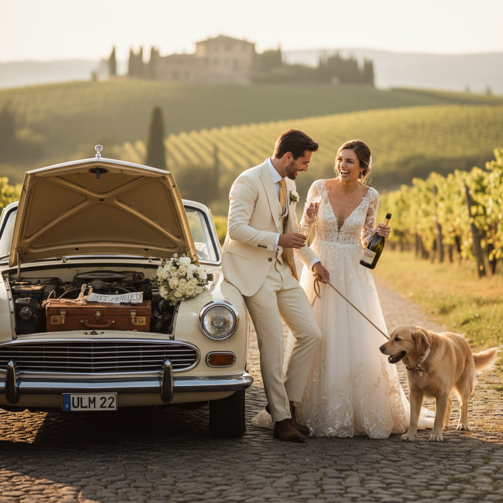 Panne mit Happy-End // Hochzeitsgeschichten Ulmer Hochzeitsprofis