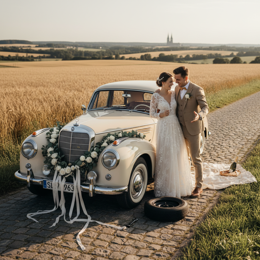 Panne mit Happy End // Hochzeitsgeschichten im Raum Ulm