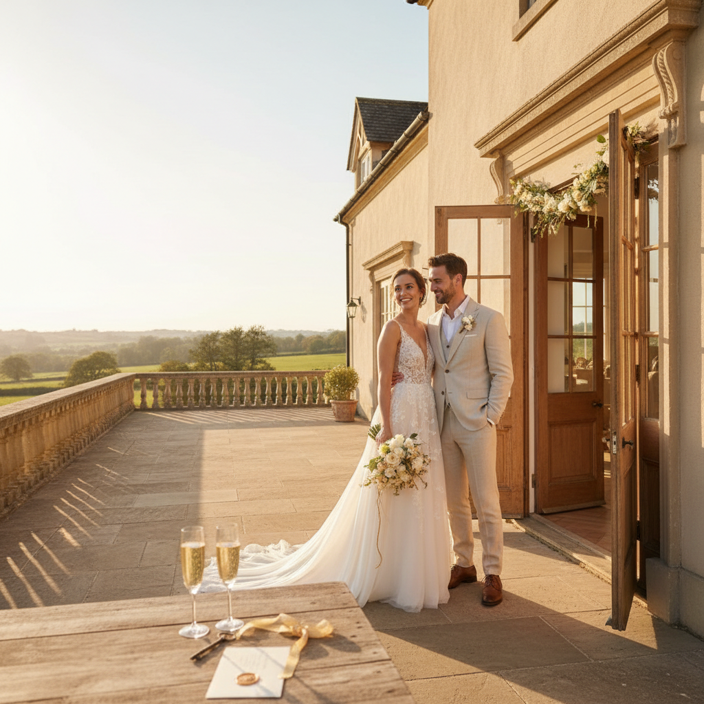Sommerhochzeit mit Hauseinweihung