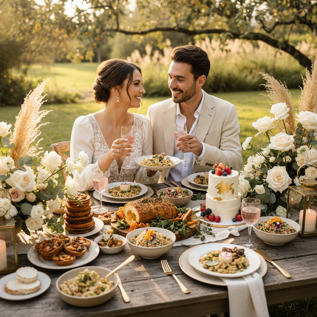 Veganes Essen – ein Trend, den man nicht vergessen darf! So begeistert ihr eure Hochzeitsgäste mit pflanzlichen Köstlichkeiten