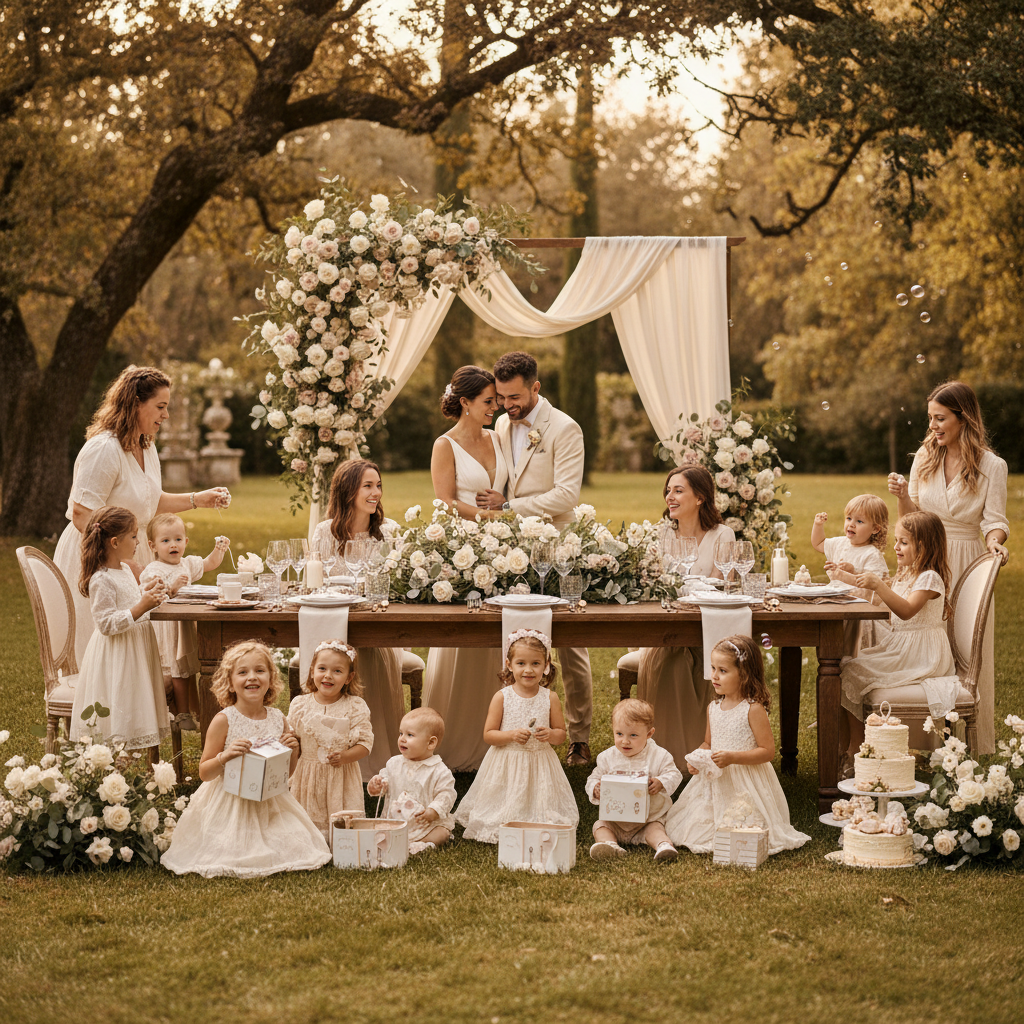 Viele Kinder als Gäste? So feiert ihr eine gelungene Hochzeit